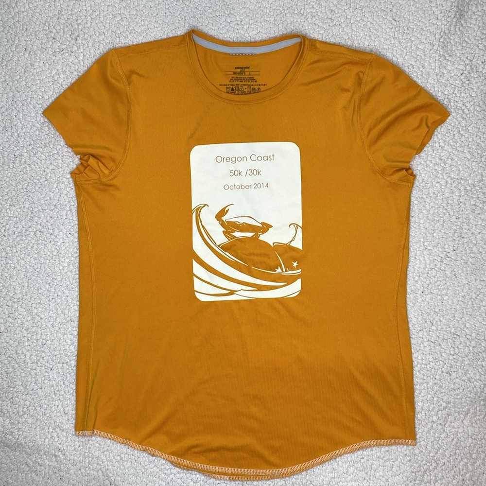 Patagonia Oregon Coast 50k /30k Athletic Shirt: Size Large